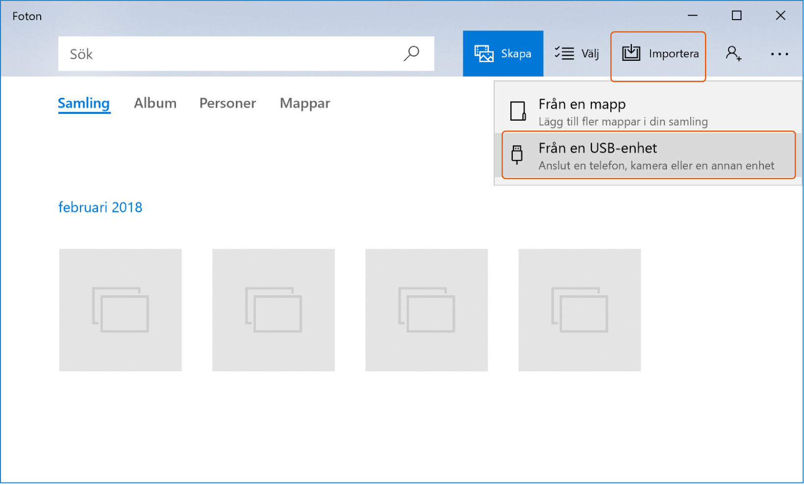 Windows Foto-app i Windows 10